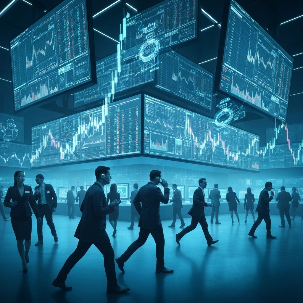 Trading Floor Background